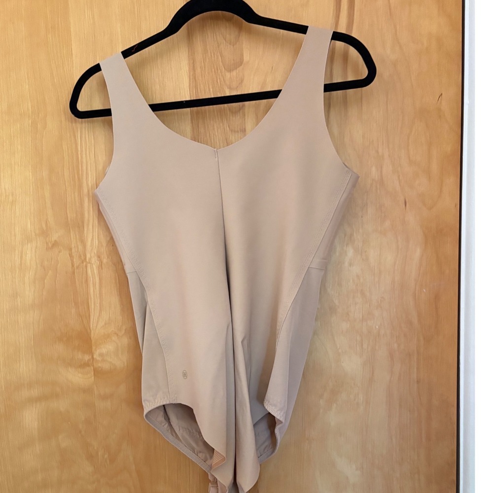 Honeylove Liftwear Tank Bodysuit Womens XL Sand EUC - Picture 4 of 6